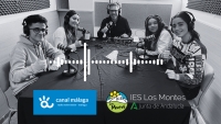 Entrevista en el programa de radio "Reporteros del patio" sobre el proyecto de portfolios personales de aprendizaje