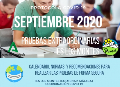 PROTOCOLO  EXÁMENES SEPTIEMBRE