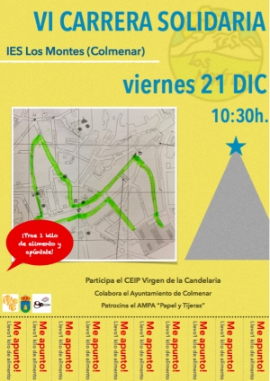 VI Carrera Solidaria del IES Los Montes