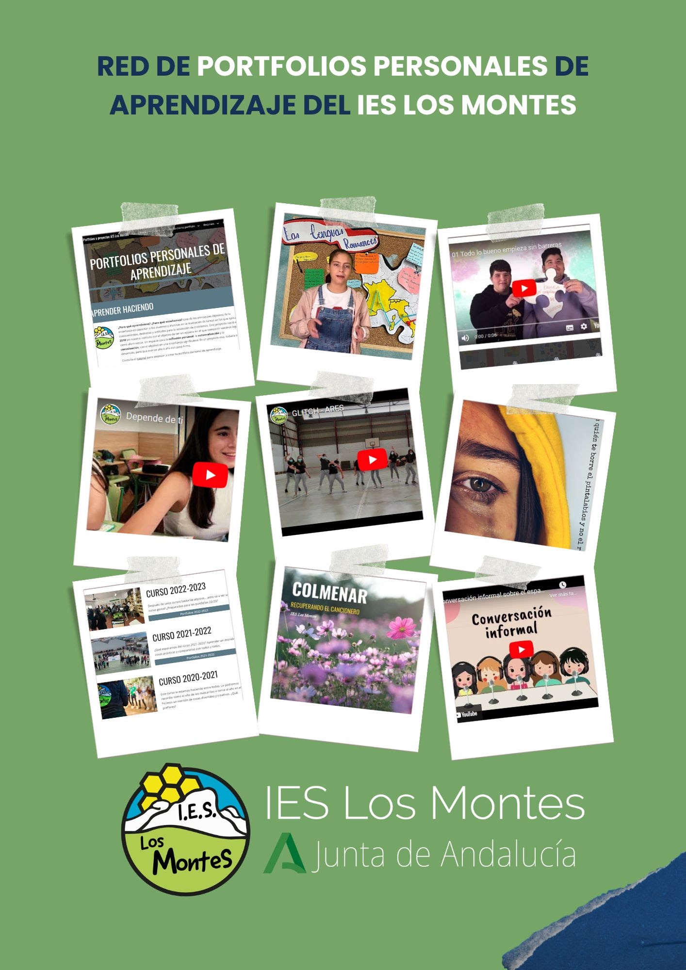 La red de portfolios de aprendizajes del IES Los Montes es recocida como experiencia educativa de éxito